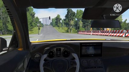 Beamng drive game video onfish road drive stant