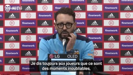 Valence - Bordalás : "Essayer de toutes nos forces de parvenir à la finale"