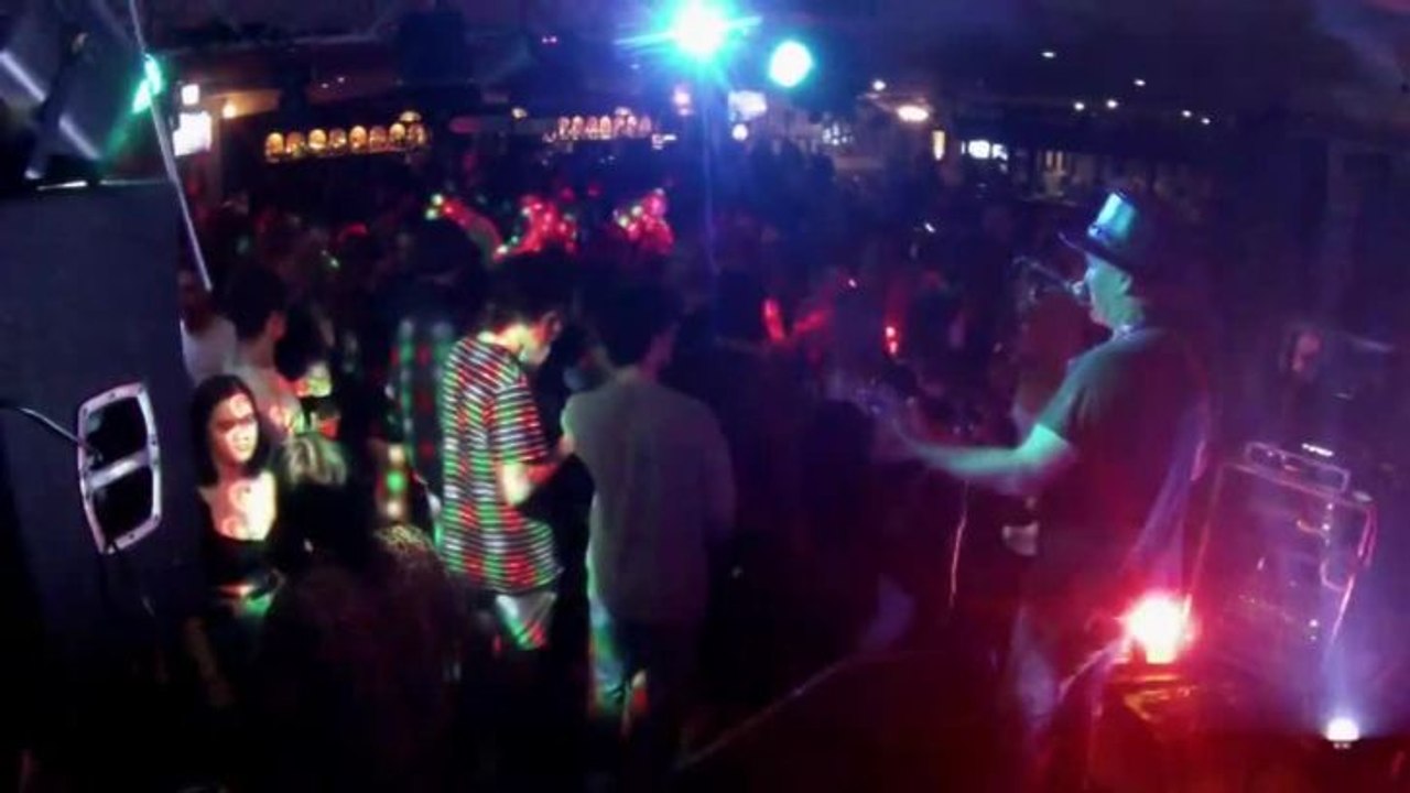 People celebrating Phase Four restrictions beginning at Murphy's