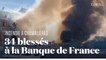 Les images de l'incendie à l'imprimerie de la Banque de France de Chamalières