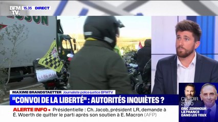 "Convoi de la liberté": les renseignements français ne sont pas inquiets, d'après une note