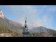 Alpes-de-Haute-Provence : feu de forêt en montagne à Sisteron