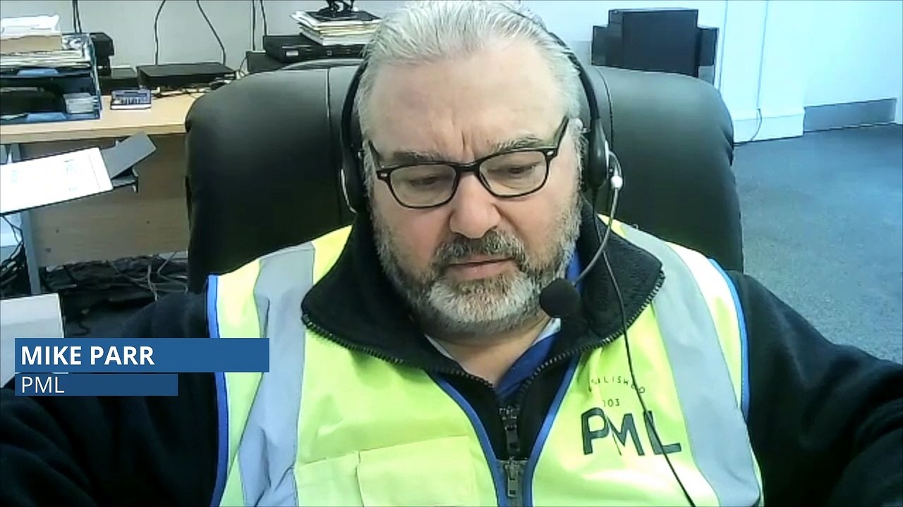 Logistics boss Mike Parr of PML criticises lack of staff at Kent border facility