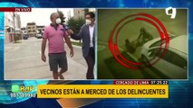 Cercado de Lima: joven arroja celular debajo de camioneta y huye de asalto
