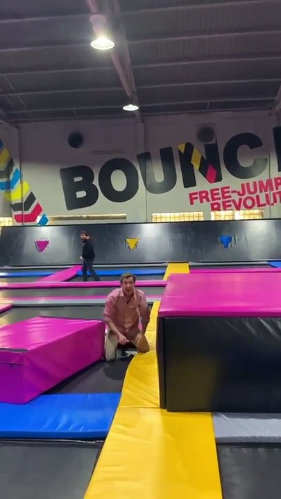 Tripped Up at Trampoline Park