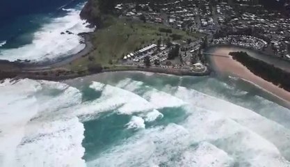 King tides and swell at Crescent Head. Video: Christian Webster