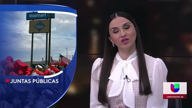 Pieza de arte en memoria de las víctimas del tiroteo en Walmart El Paso