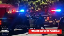 Ladrones amagan y roban a moradores de una vivienda en la colonia La ExPenal