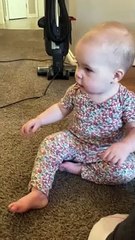 Dog and Baby Have a Conversation