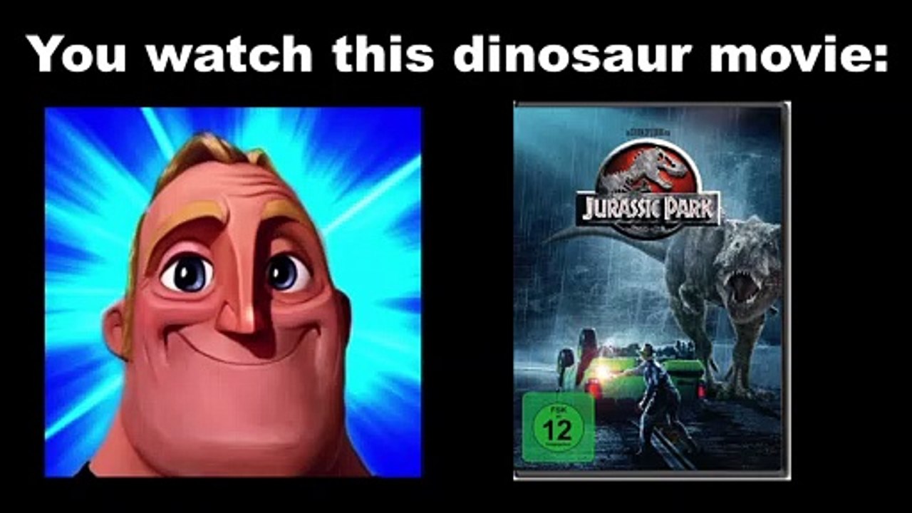 Mr Incredible Becoming Uncanny (Your Dinosaur Movie)