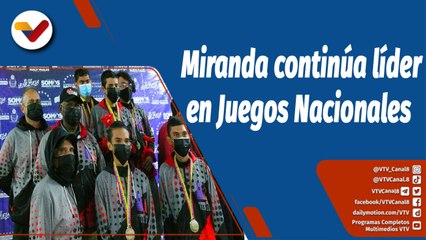 Tải video: Deportes VTV | Miranda acumula hasta el momento 50 preseas de oro en los Juegos Deportivo Nacionales 2022