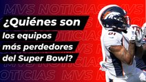 ¿Quiénes son los equipos más perdedores del Super Bowl?