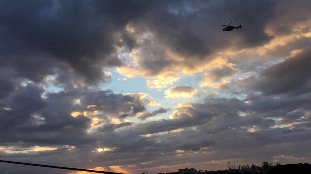Blockade Australia abseilers shut down Newcastle coal port | Wednesday October 18 2021 | Newcastle Herald