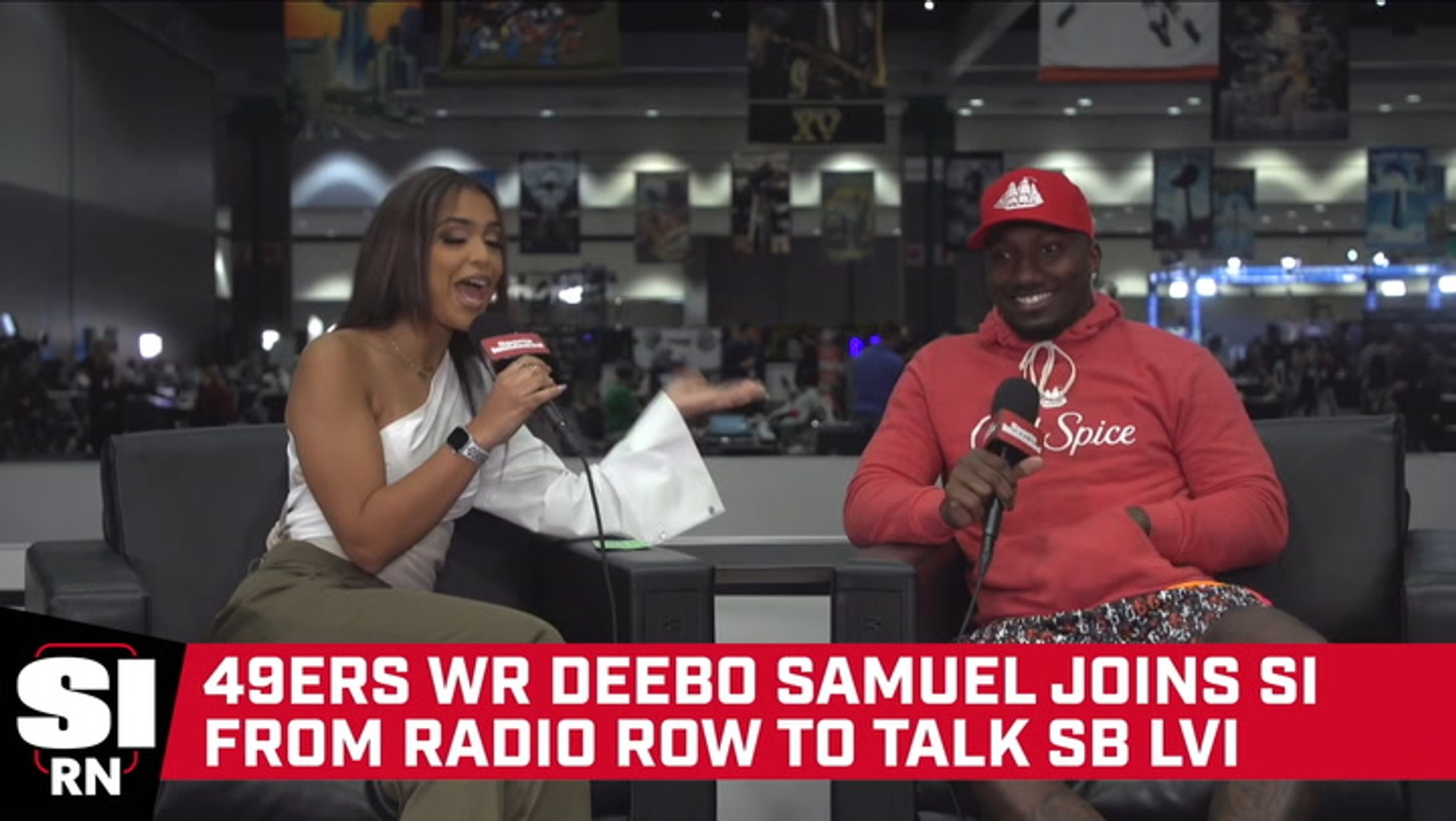 49ers Receiver Deebo Samuel Joins SI Live from Radio Row at