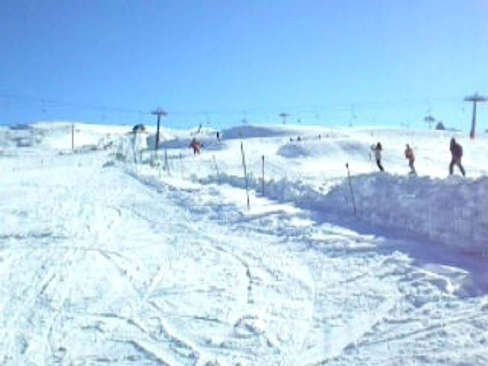 Loïc ski bosse ratée
