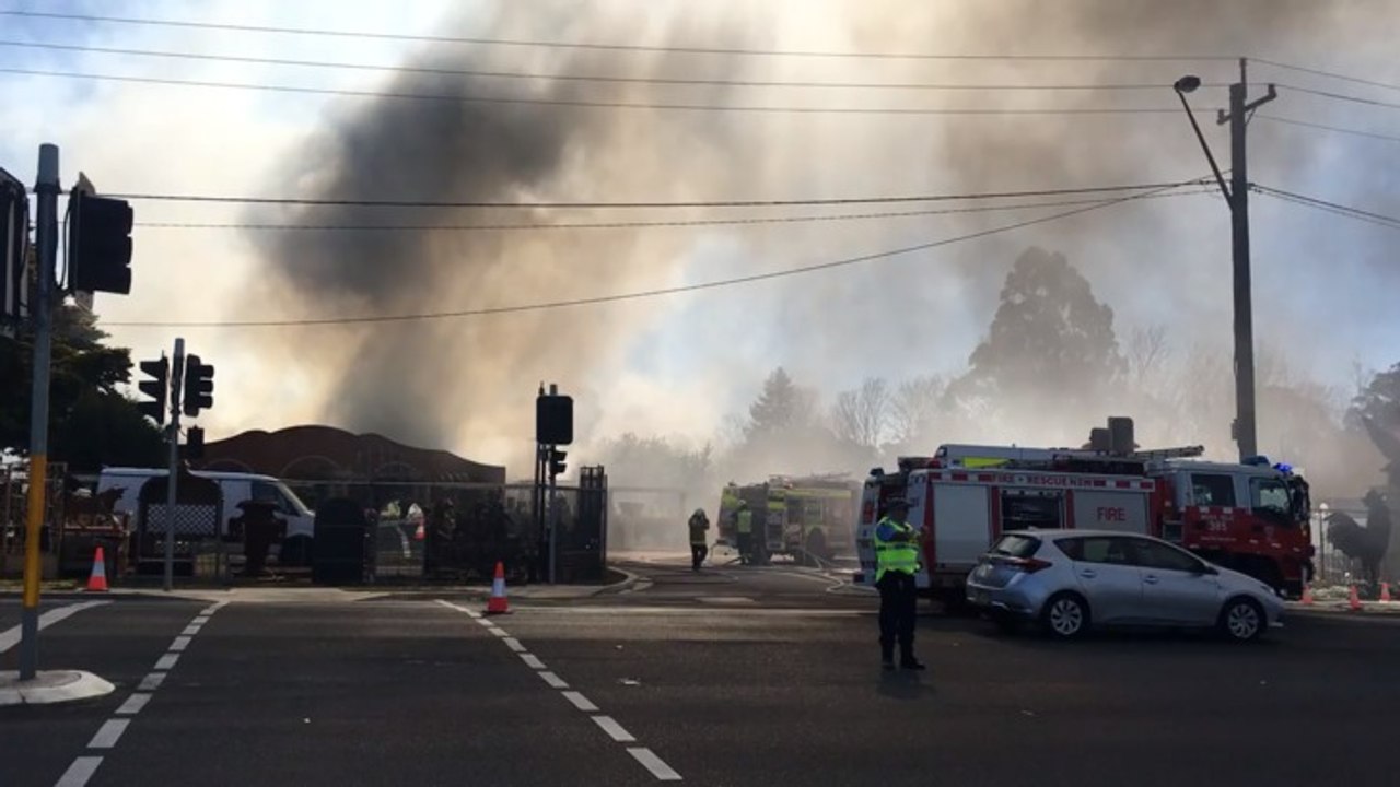 Fire at Braemar Pot Shop
