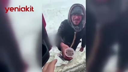 İmamları karalayanları utandıracak görüntü!