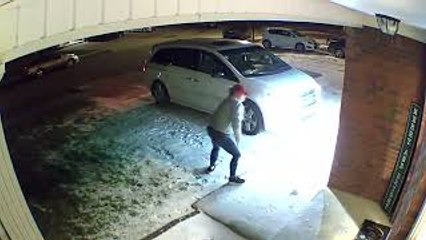 Kid Laughs After Mom's Slippery Fall