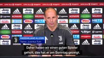 Allegri: “Zakaria hat gezeigt, wie gut er ist”