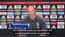 Allegri: “Zakaria hat gezeigt, wie gut er ist”