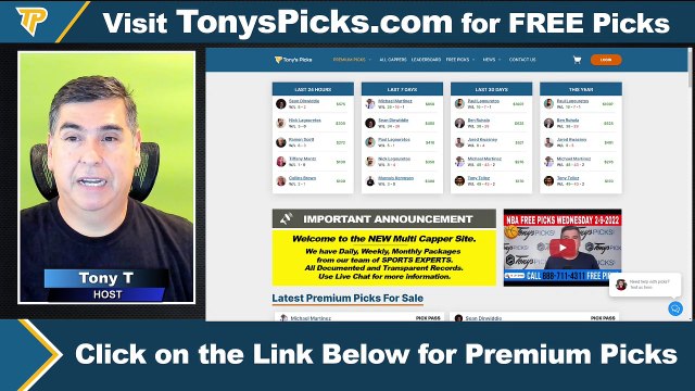 Live Expert NBA NCAAB Picks - Predictions, 2/9/2022 Best Bets, Odds & Betting Tips | Tonys Picks Gameday