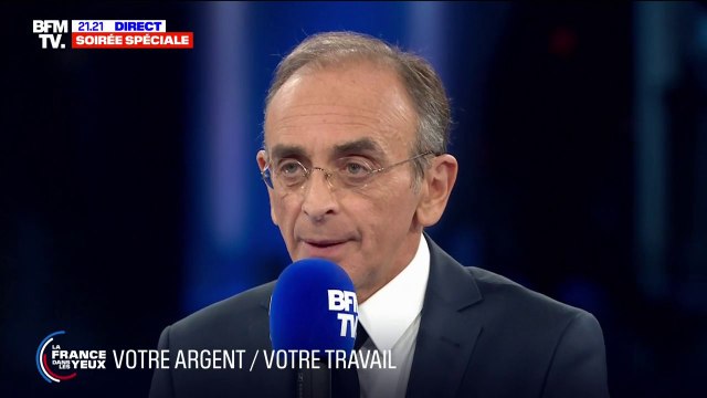 Éric Zemmour sur la revalorisation des salaires dans la fonction publique: J'ai choisi de privilégier l'hôpital, la police et la justice, et l'école