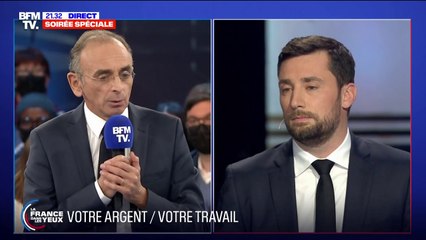Éric Zemmour: "Je veux augmenter les pensions de réversion"