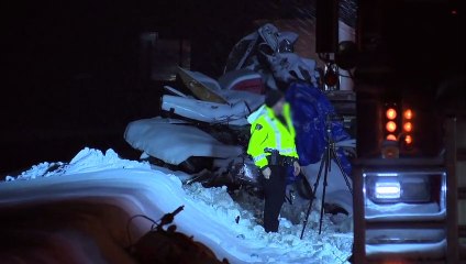 Un violent carambolage fait une victime au Nouveau-Brunswick