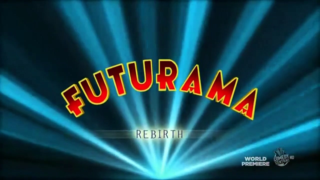 'Futurama', cabecera de la serie de Matt Groening