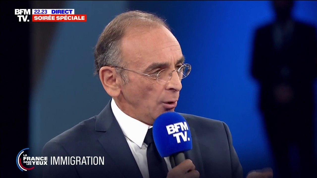 Éric Zemmour: "Ma mère ne fermait jamais sa porte à clé, ça c'est la Seine-Saint-Denis que j'ai connue"