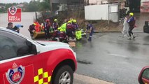 FRNSW medical evacuation in flood waters Kempsey