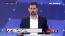 Minuto de oro de Luis Tudanca (PSOE)
