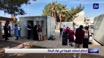 ارتفاع إصابات كورونا في لواء الرمثا