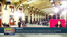 teleSUR 17:30 09-02: Presidente López Obrador propone pausar relaciones con España