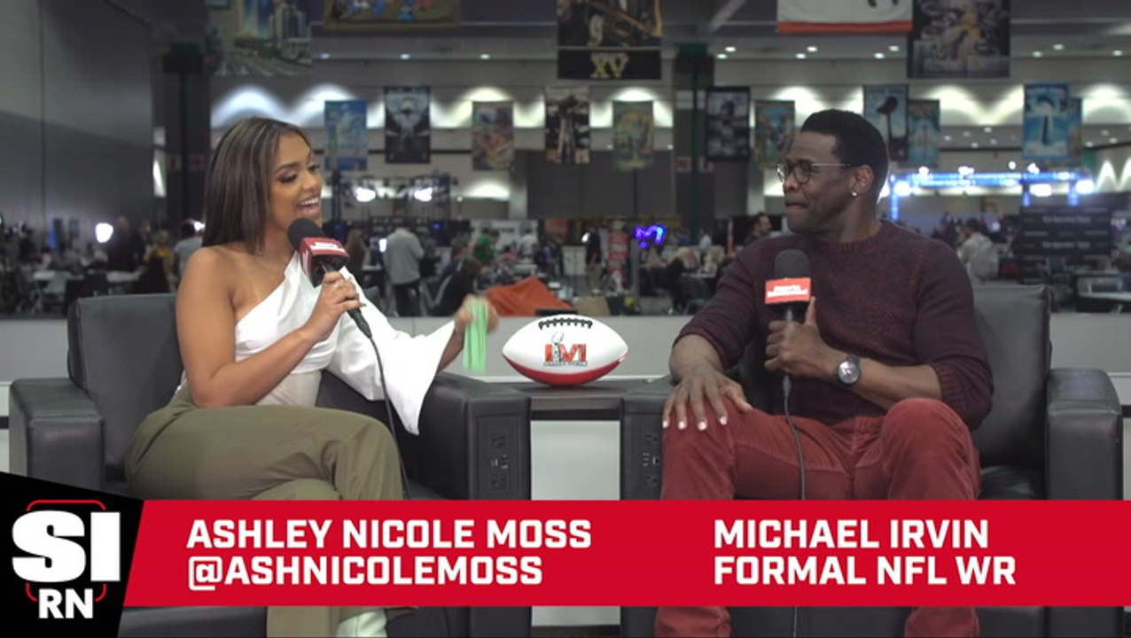 Cowboys Legend Michael Irvin Joins SI from Radio Row Ahead of Super Bowl LVI
