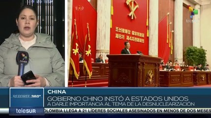 Descargar video: Gobierno de China llama a EE.UU. al cese de las sanciones contra Corea del Norte