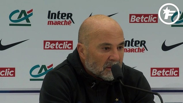 Jorge Sampaoli explique son onze de départ