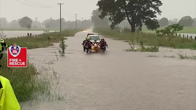 Macleay Argus Fire and Rescue NSW Kempsey flood rescue