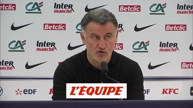 Galtier : «L'équipe a su le faire» - Foot - Coupe - Nice