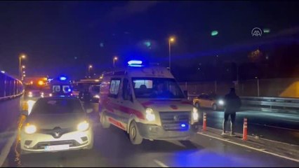 Zincirleme trafik kazasında 2 kişi yaralandı