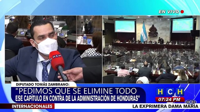 Tomás Zambrano: Que venga la CICIH y que nos investigue a todos