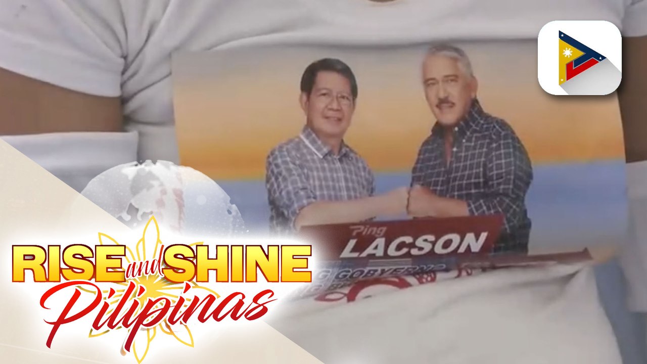 Tambalang Lacson-Sotto, nagtungo sa Quezon City sa ikalawang araw ng pangangampanya; Dating Mayor Bautista, inalis na sa senatorial slate ng Lacson-Sotto tandem