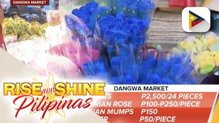 Update sa presyo ng mga bulaklak sa Dangwa