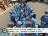 Misión Venezuela Bella ha realizado 13 millones 667 mil desinfecciones a nivel nacional