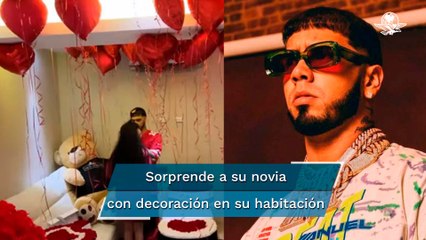 La romántica sorpresa que le dio Anuel AA a su novia Yailín