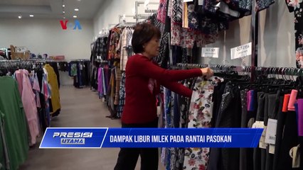 Libur Tahun Baru Imlek Berdampak pada Rantai Pasokan Global VOA