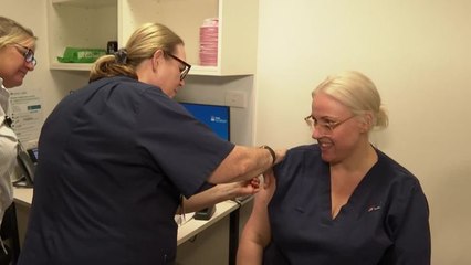 1st MLHD Staff Member to be vaccinated against COVID-19