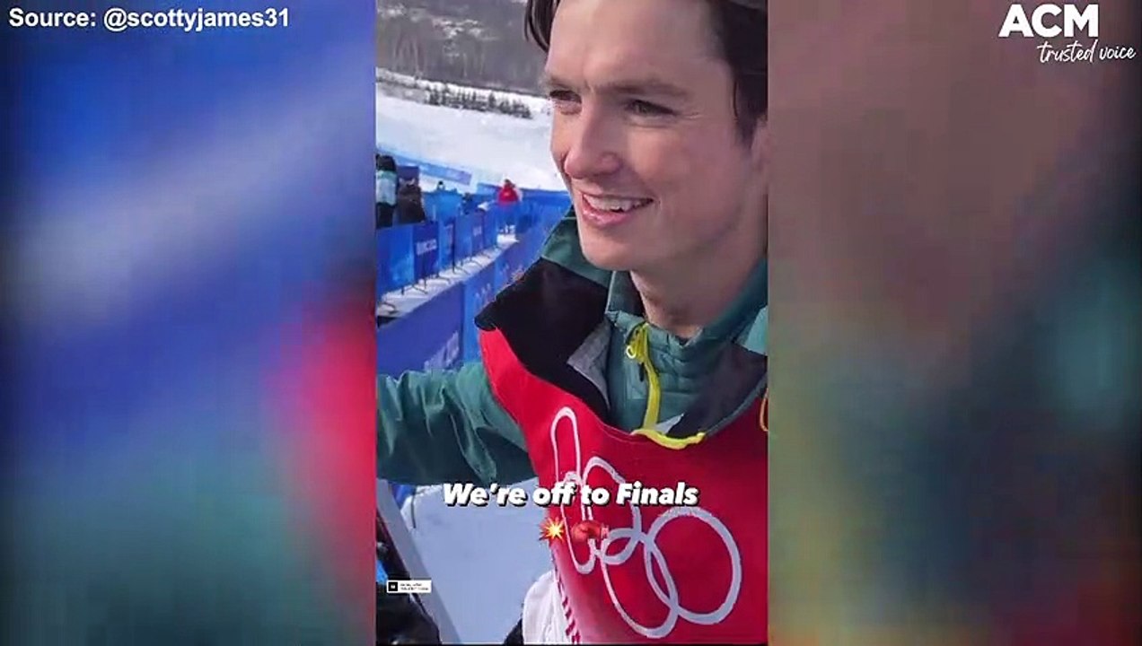 Aussie snowboarder Scotty James qualifies for men's halfpipe finals at the Winter Olympic Games Beijing 2022 | February 10, 2022 | ACM