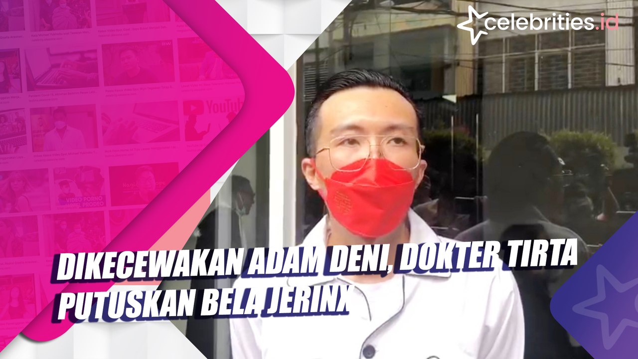 Dikecewakan Adam Deni, dokter Tirta Putuskan Bela Jerin