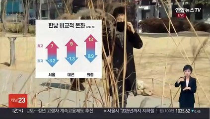[날씨] 낮동안 온화한 날씨…대기 건조·중서부 공기질 나쁨